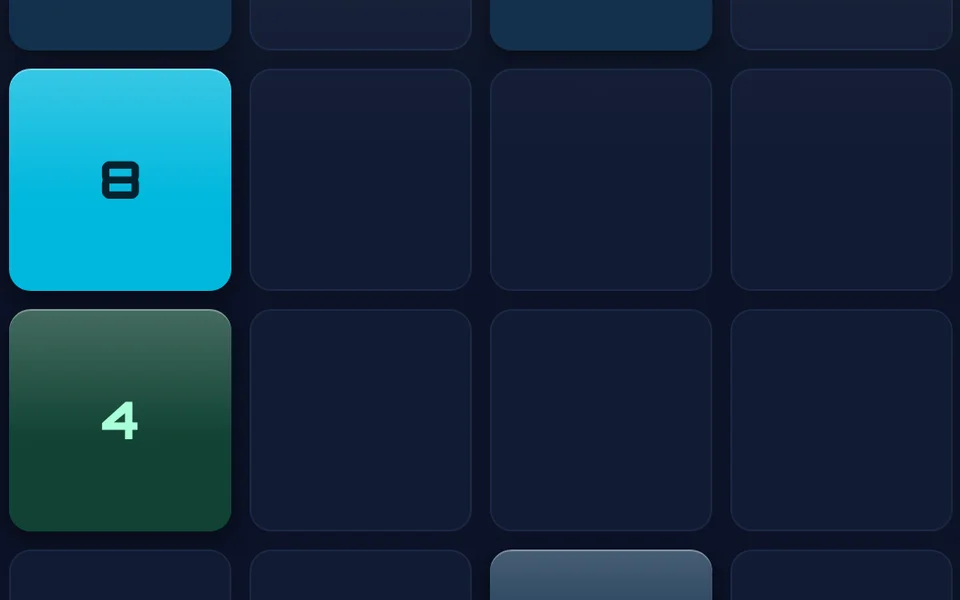 2048 gameplay