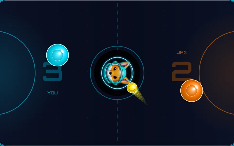 Air Hockey gameplay